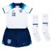 Maillot de foot Angleterre Jude Bellingham #22 Domicile vêtements enfant Monde 2022 Manches Courtes (+ pantalon court)